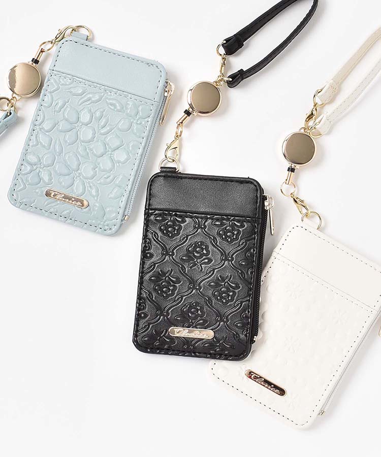 クラリーチェパスケース パスケース 小物入れ 定期入れ 携帯小物