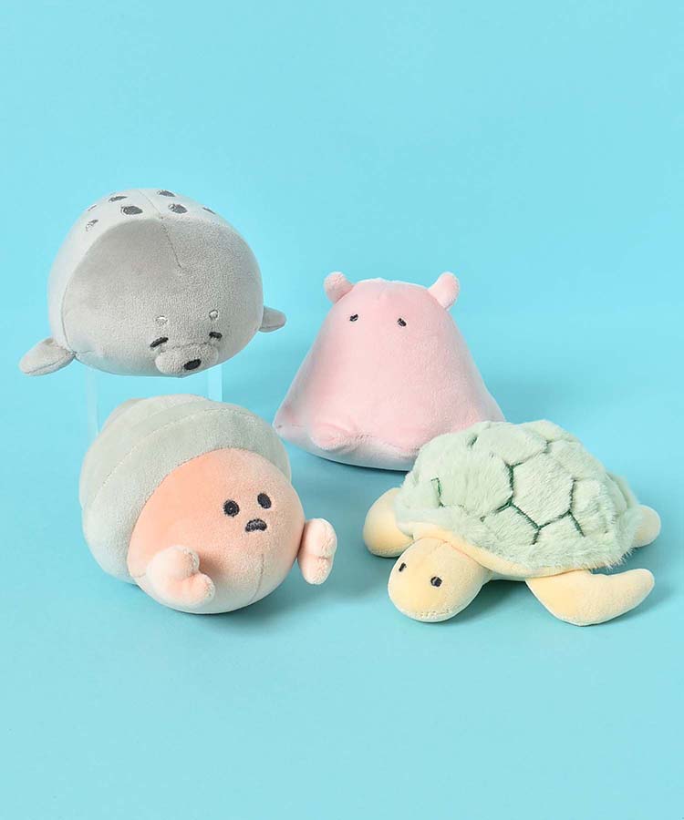 海の生き物2テノリマスコット ぬいぐるみ 人形 グッズ ブルーエ ブルー