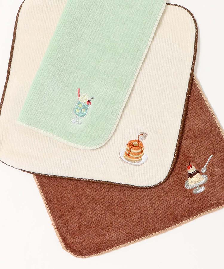 ハラペコレトロタオルハンカチ ミニタオル ハンカチ 携帯小物 レトロ