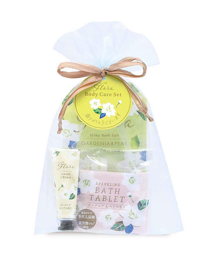ウィズフローラオーガンジーセットガーデニア&ペア 入浴剤 バス用品