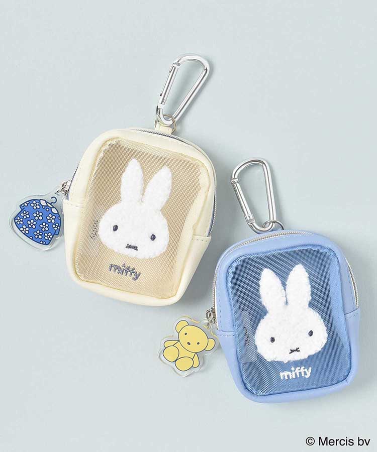 miffyブルードレスカラビナ付ポーチ ミッフィー | Bleu Bleuet（ブルー