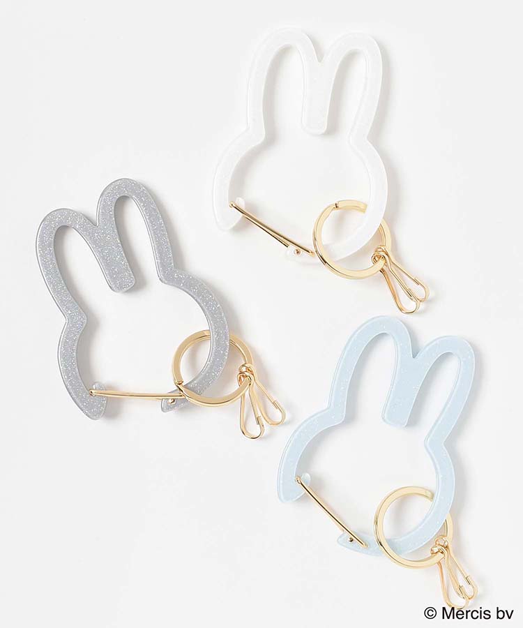 MIFFY CHOOSE BY COLORアクリルカラビナチャーム ミッフィー | Bleu