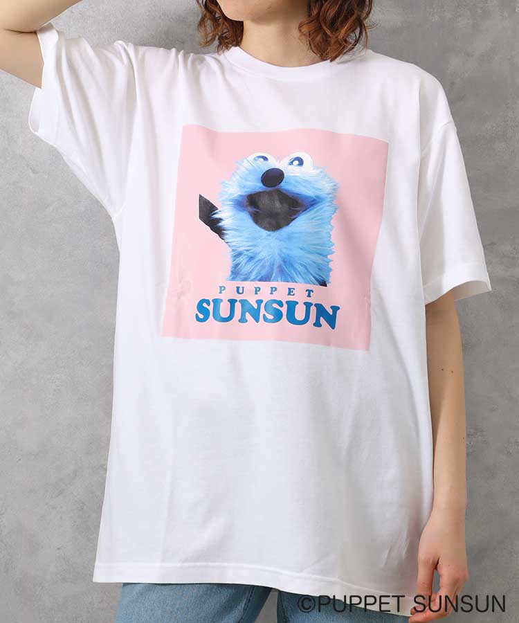 パペットスンスンにこにこTシャツ パペットスンスン キャラクター WEB