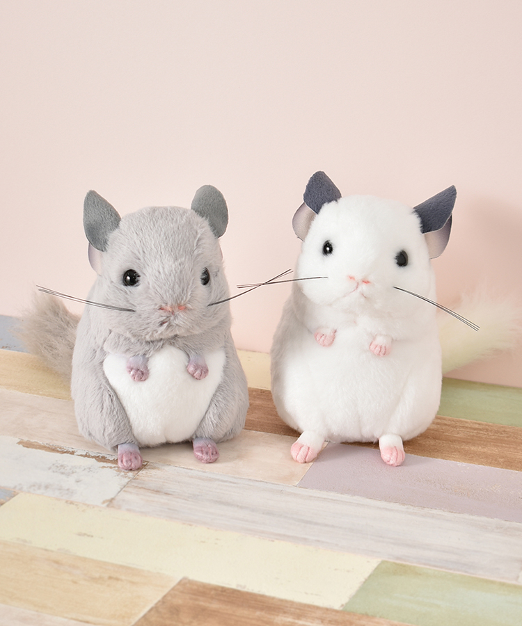 チンチラそっくりぬいぐるみ ぬいぐるみ キャラクター グッズ チンチラ