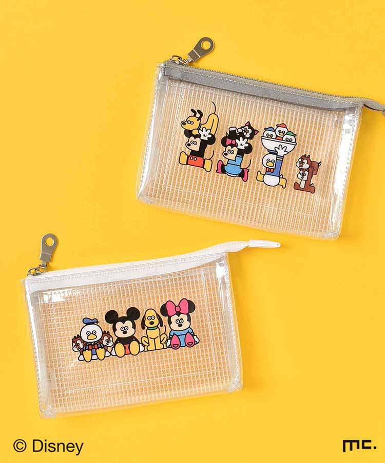 ディズニー 松本セイジ3ポケットポーチ ポーチ 携帯小物 小物入れ