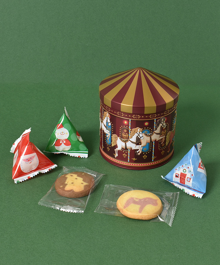 エウレカ クリスマスメリーゴーランド缶 | Bleu Bleuet（ブルー