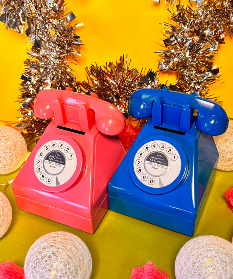 エウレカ レトロ電話缶 | Bleu Bleuet（ブルーブルーエ）公式通販