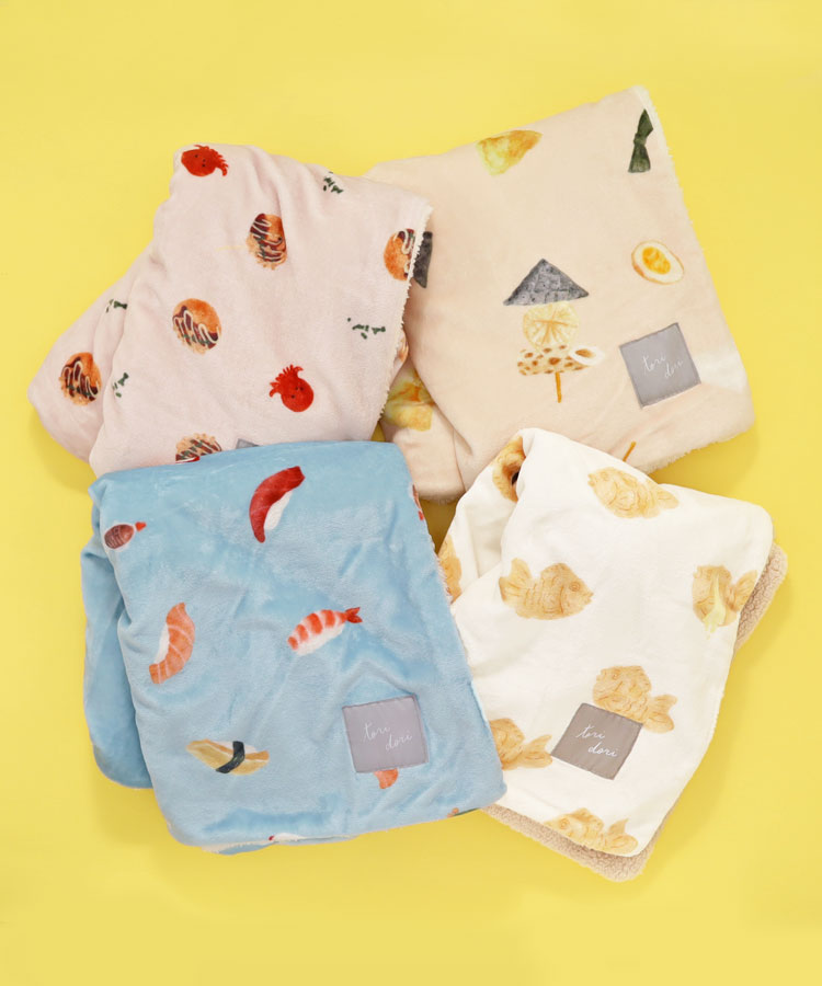 たべものデジプリブランケット | Bleu Bleuet（ブルーブルーエ）公式通販