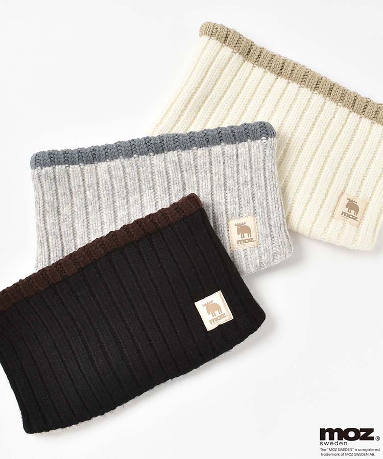 moz裏ボアニットネックウォーマー | Bleu Bleuet（ブルーブルーエ