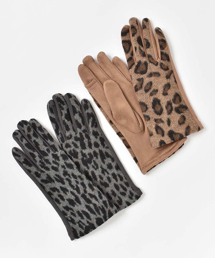 レオパード柄グローブ | Bleu Bleuet（ブルーブルーエ）公式通販