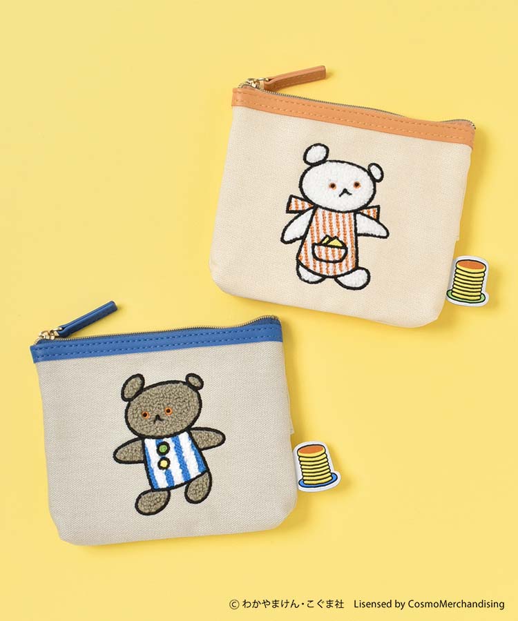 自分ツッコミくま　ハンガーポーチ　レア Qoo10] 【韓国限定】 ナガノ 自分ツッコミくま