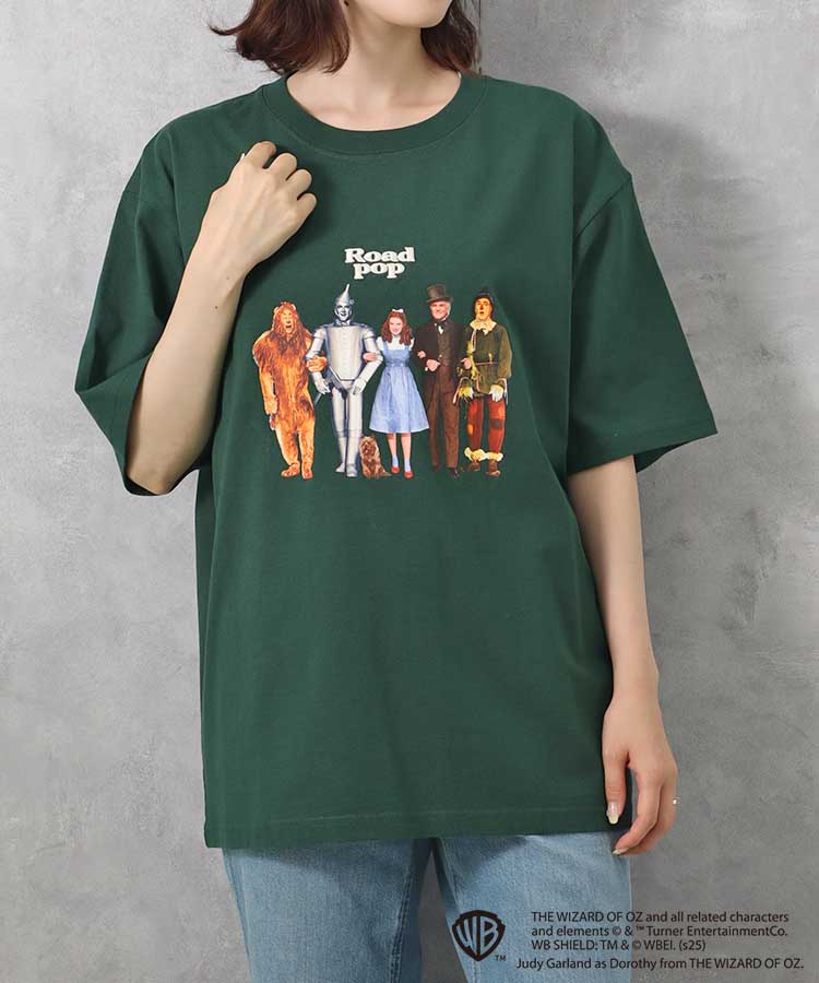 オズの魔法使いフロントプリントTシャツ Tシャツ シャツ トップス