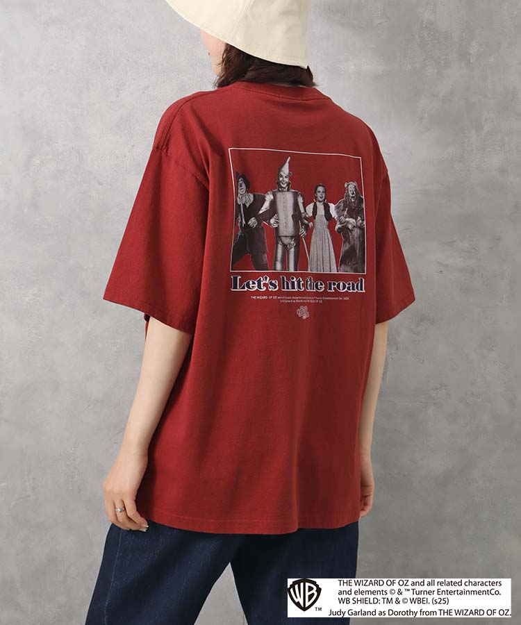 オズの魔法使いバックプリントTシャツ Tシャツ シャツ トップス