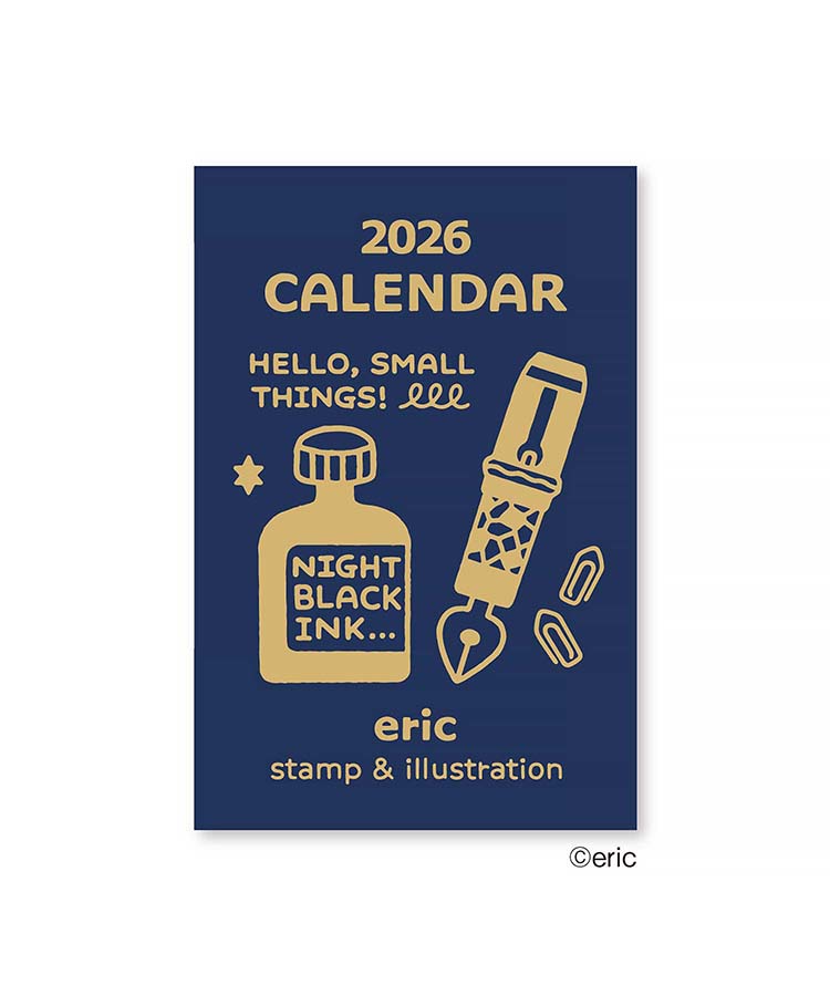 ericミニミニ日めくり | Bleu Bleuet（ブルーブルーエ）公式通販
