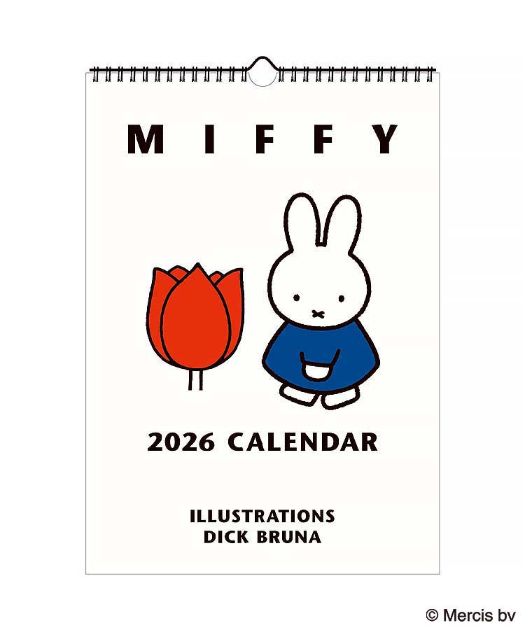 ミッフィーB4壁掛けカレンダー26 | Bleu Bleuet（ブルーブルーエ）公式通販