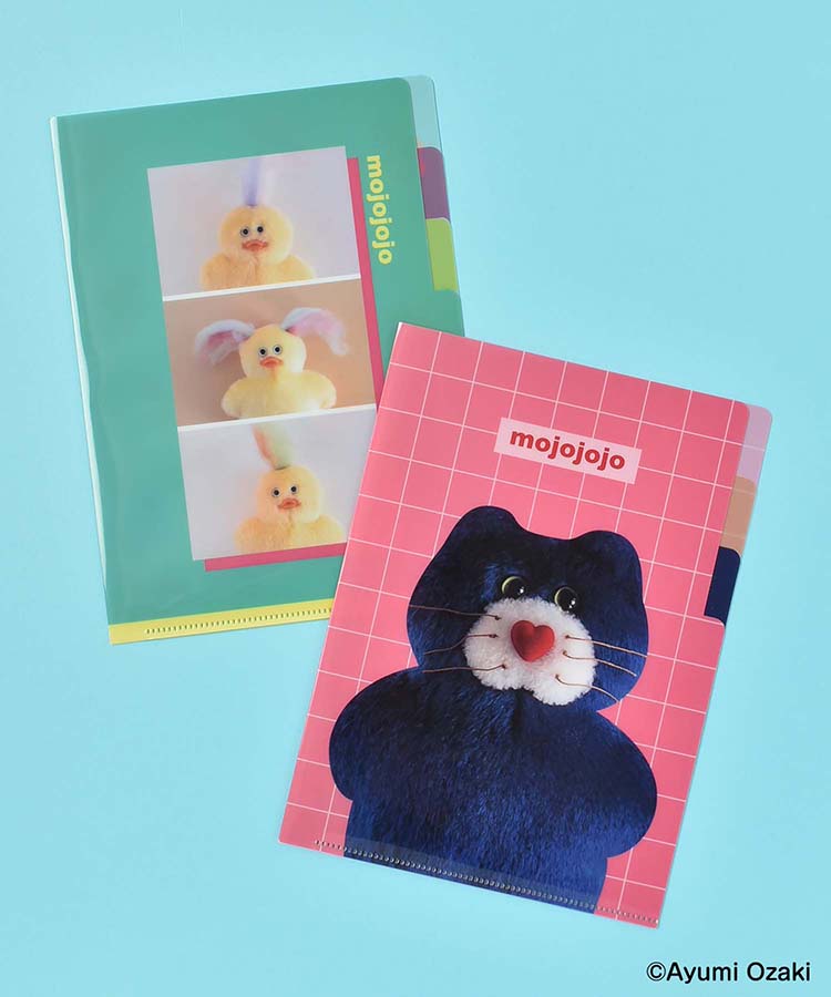 mojojojoクリアファイルA5 3P | Bleu Bleuet（ブルーブルーエ