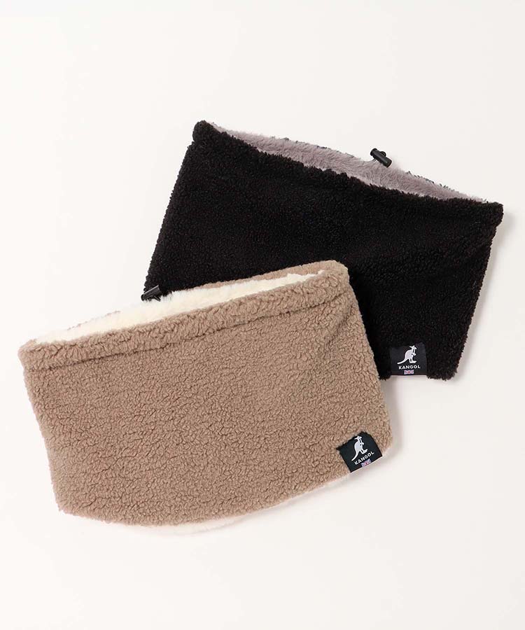 KANGOLリバーシブルネックウォーマー | Bleu Bleuet（ブルーブルーエ