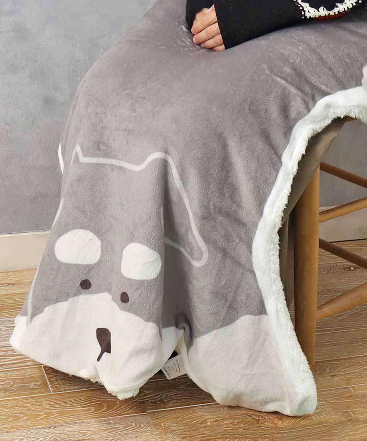 犬のかたちブランケット | Bleu Bleuet（ブルーブルーエ）公式通販