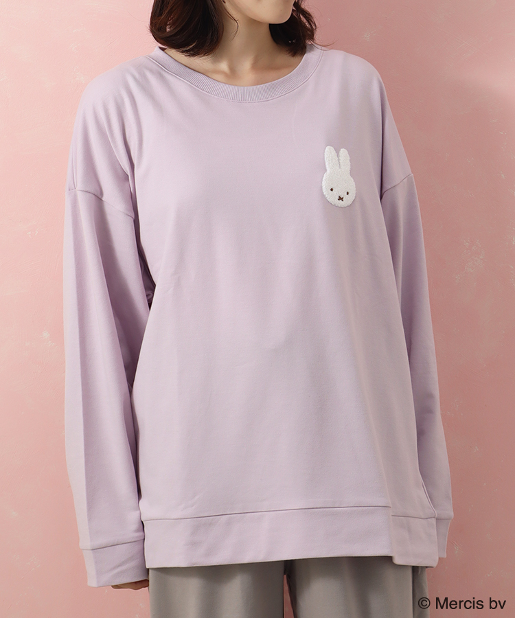 ミッフィーサガラミニ裏毛ルームウェア上下セット | Bleu Bleuet