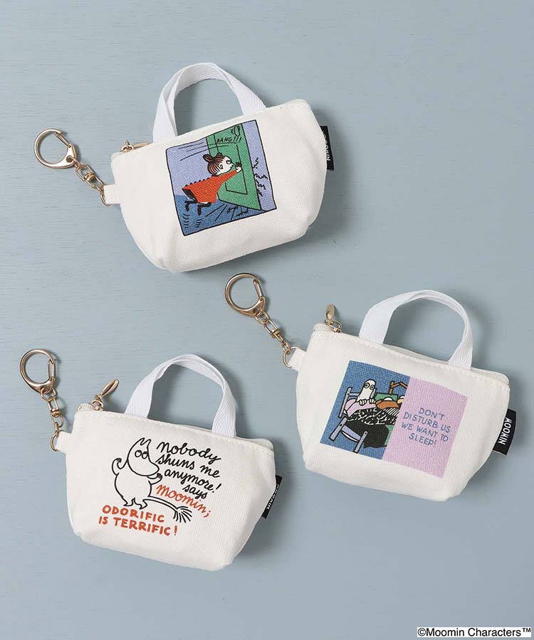 MOOMIN FINLAND COLORミニトート型チャーム | Bleu Bleuet（ブルー