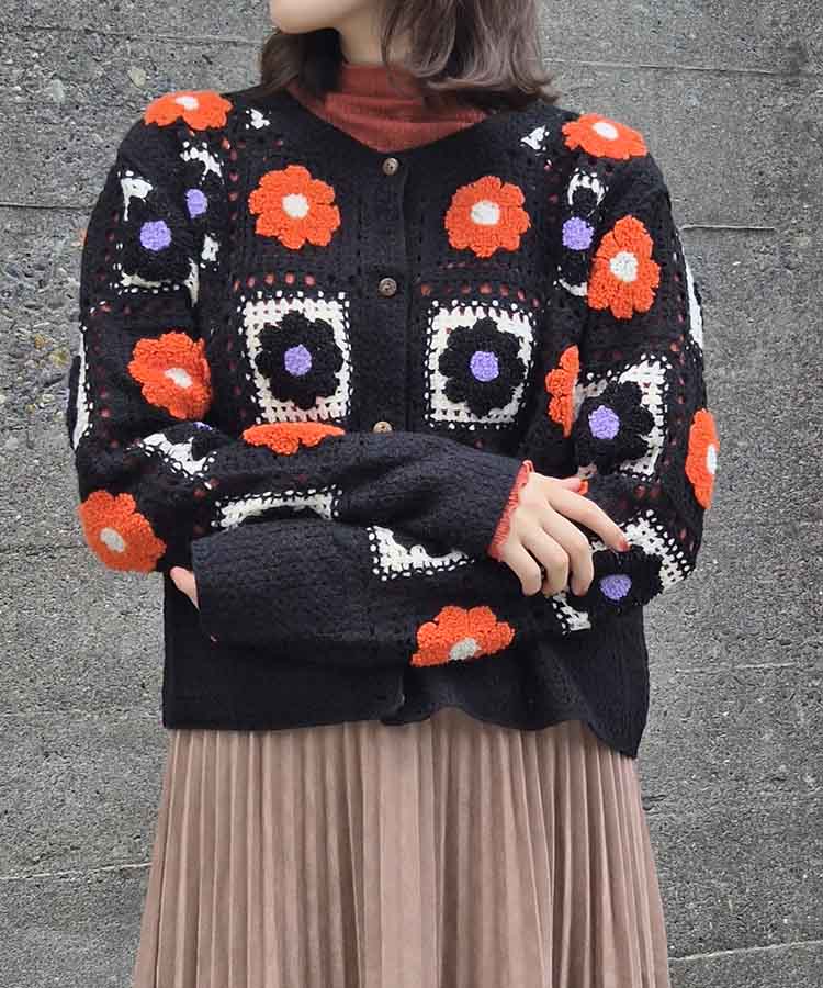 かぎ針カーディガン | Bleu Bleuet（ブルーブルーエ）公式通販