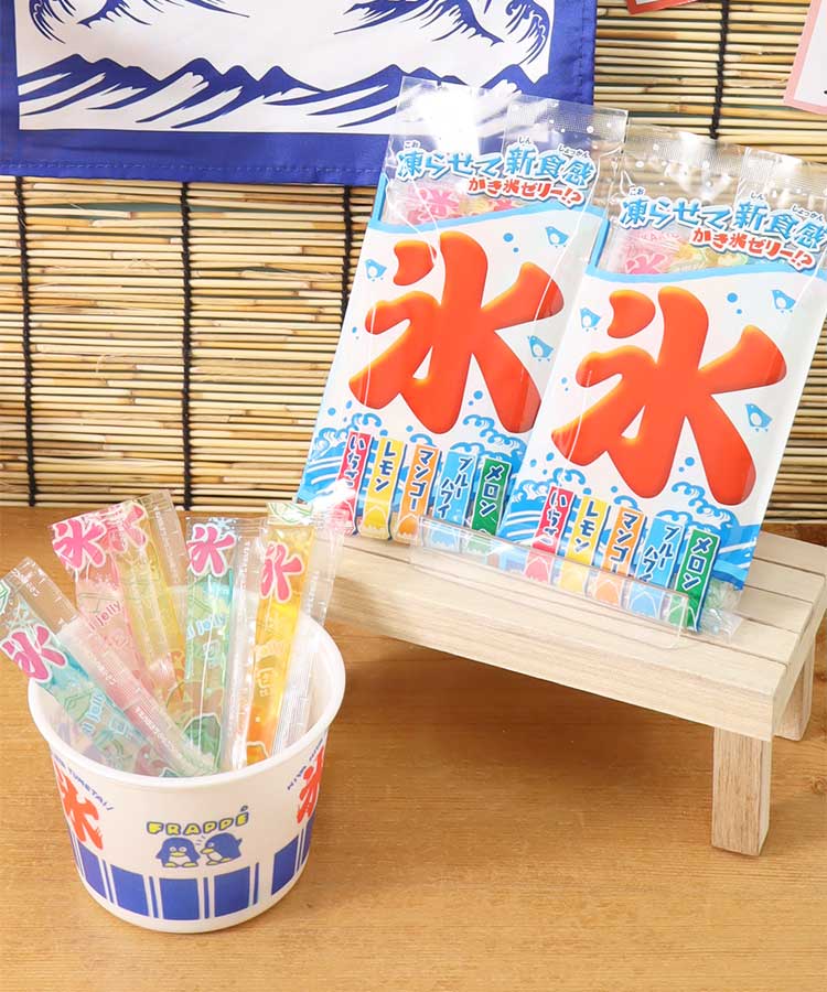 5本かき氷ゼリー その他菓子 ゼリー 食品 イチゴ いちご レモン