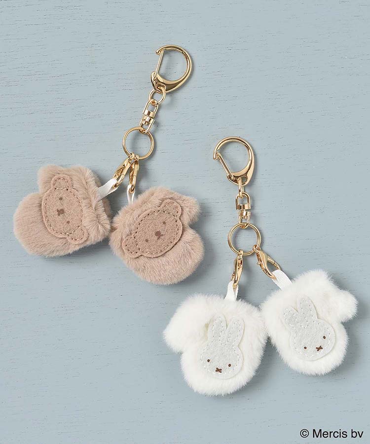 BRUNA WINTER ACCESSORIES MINIグローブ チャーム | Bleu Bleuet