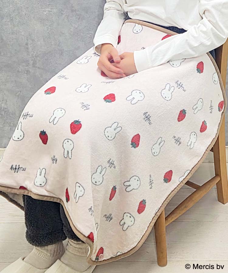ミッフィーいちご柄ブランケット | Bleu Bleuet（ブルーブルーエ）通販