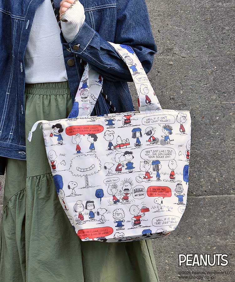 PEANUTS箱入りエコバッグM | Bleu Bleuet（ブルーブルーエ）公式通販