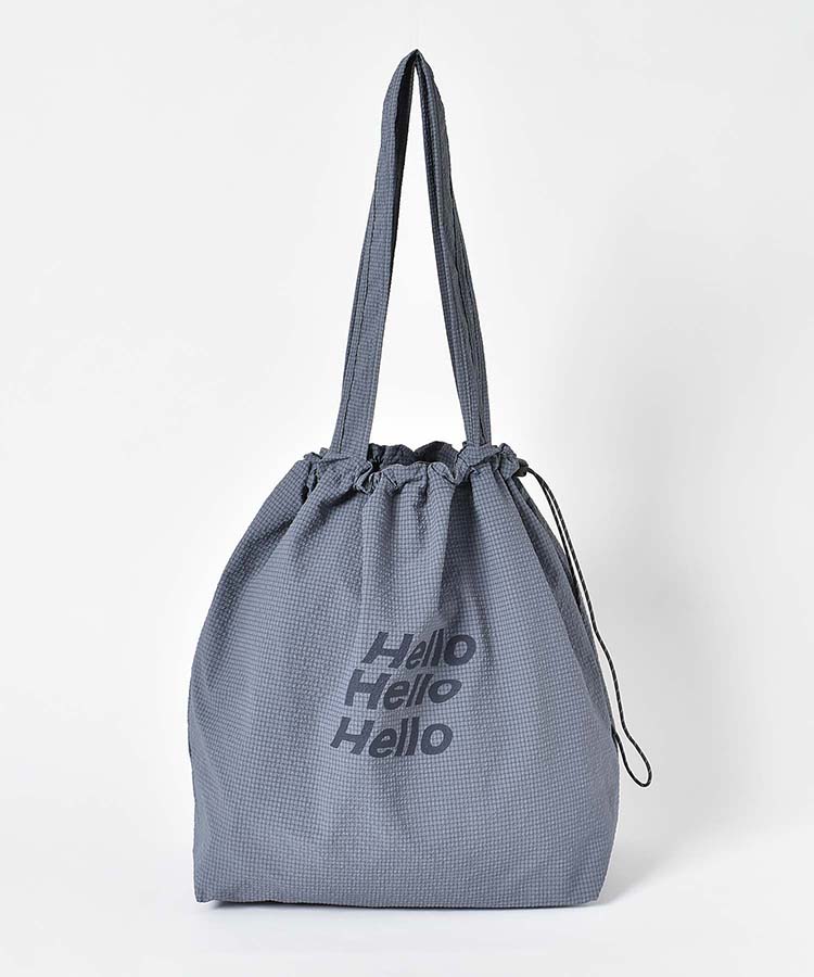 ご予約となりました。 チュニックと、トートバッグブルー チュモニトート バッグ BAG トートバッグ トート ナイロン ナイロン