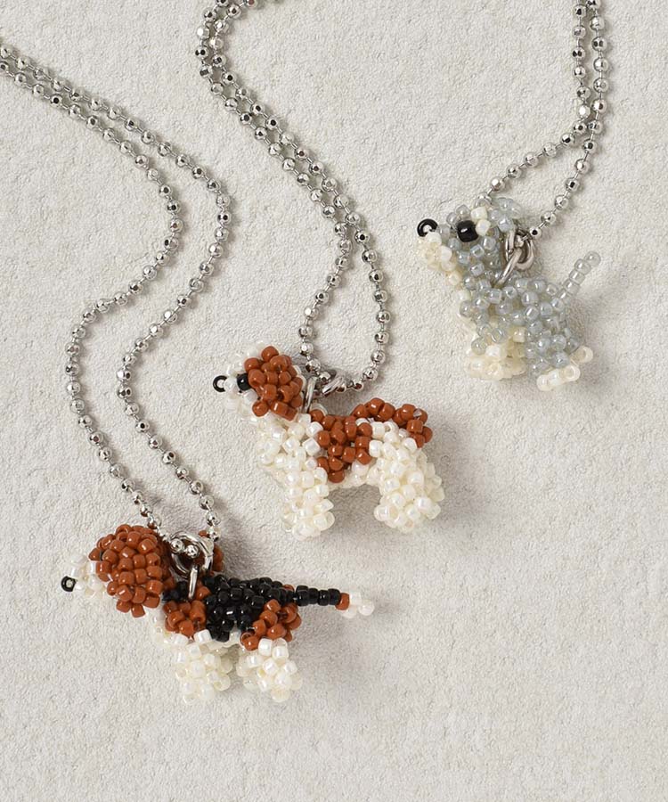 犬服・アクセサリー bluebleubleue38 ドッグビーズネックレス | Bleu Bleuet（ブルーブルーエ）公式通販