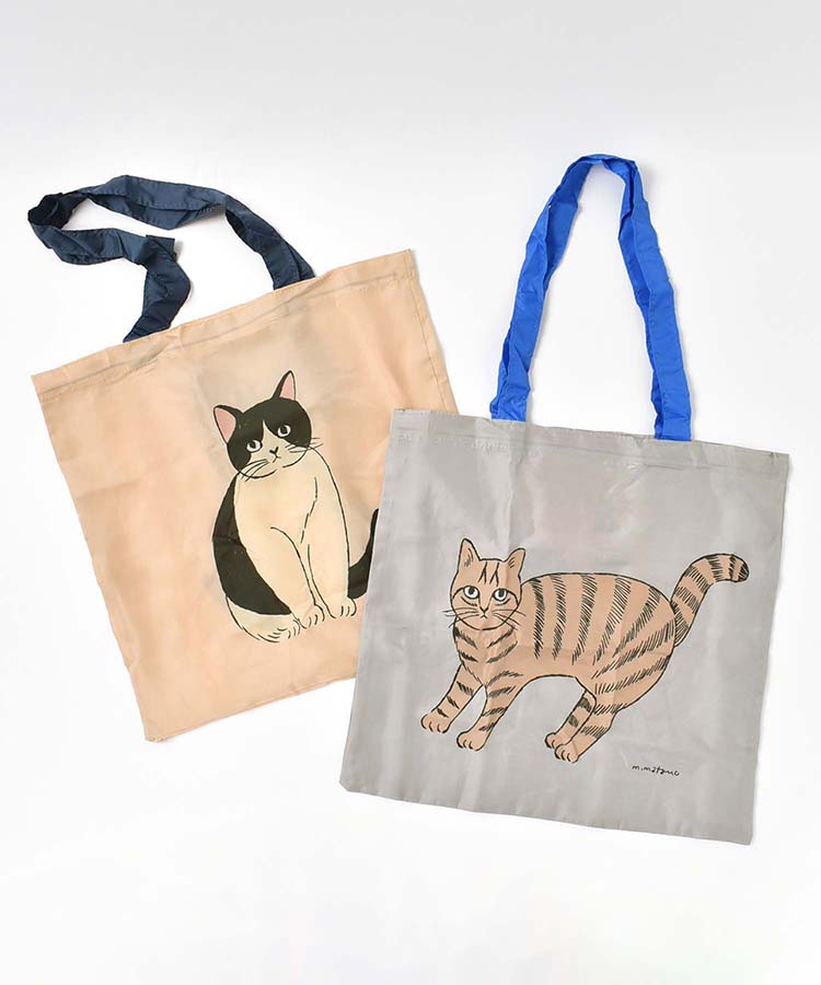 松尾ミユキキャットエコバッグ | Bleu Bleuet（ブルーブルーエ）公式通販