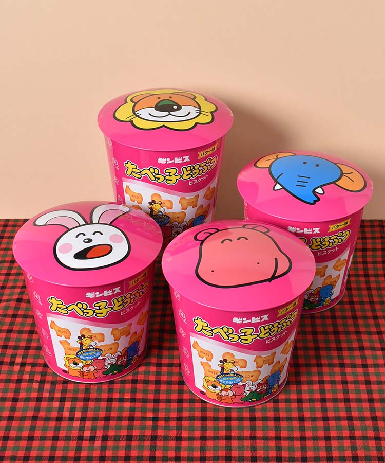 WEB限定】たべっ子どうぶつバラエティバケツ缶 | Bleu Bleuet（ブルー