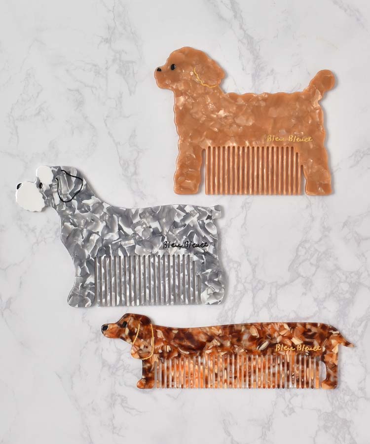 いぬアセテートコーム | Bleu Bleuet（ブルーブルーエ）通販