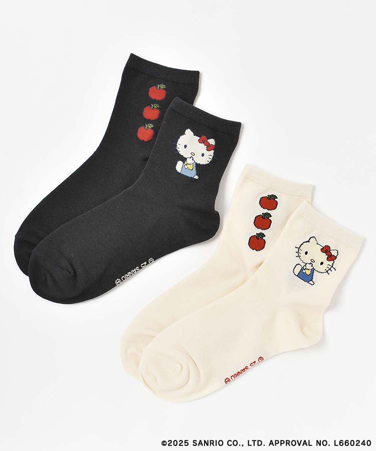 ハローキティジャガードソックス | Bleu Bleuet（ブルーブルーエ）公式通販