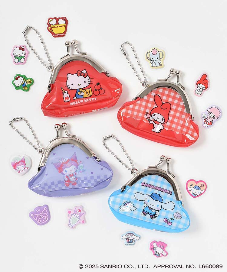 WEB限定】サンリオキャラクターズプチパース付きフレークシール | Bleu