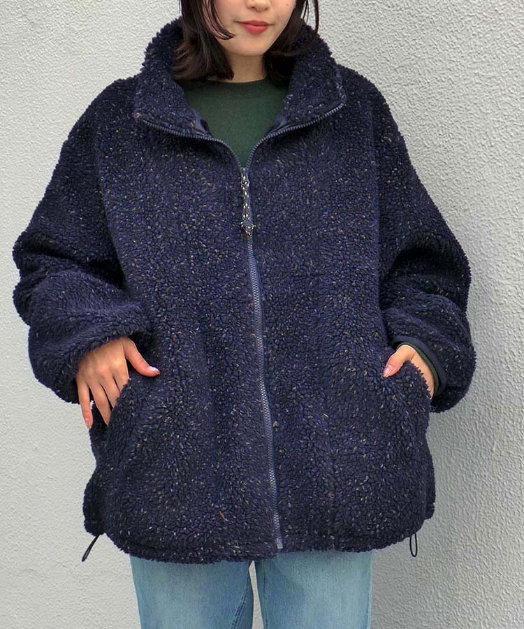 ネップボアビッグブルゾン | Bleu Bleuet（ブルーブルーエ）公式通販