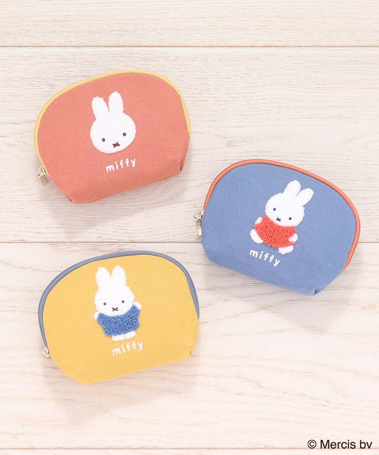 ミッフィーカラフルサガラティッシュポーチ | Bleu Bleuet（ブルー