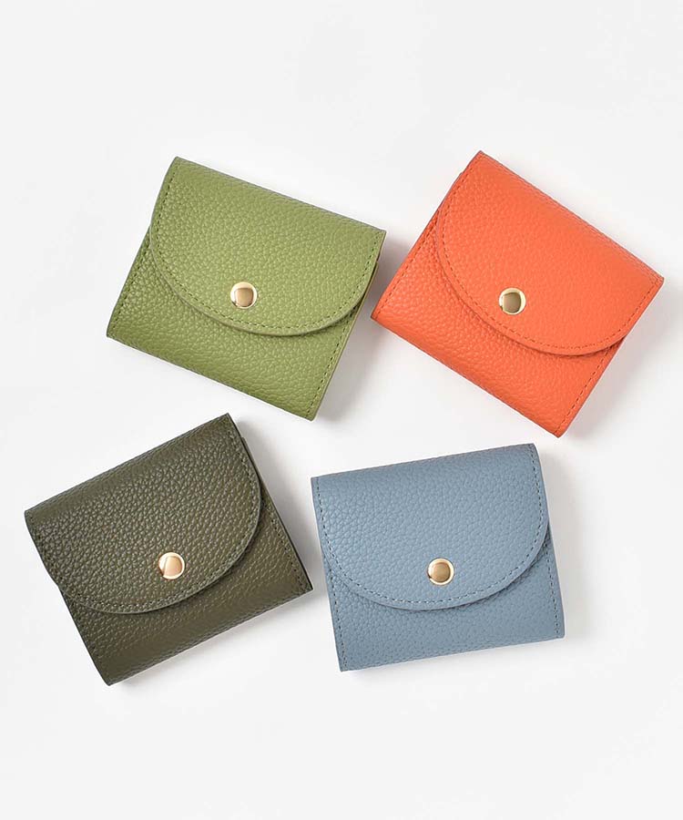 フランシュリッペ 二つ折財布 NewPeople（ニューピープル） ファスナー小銭入れ付き二つ折り財布