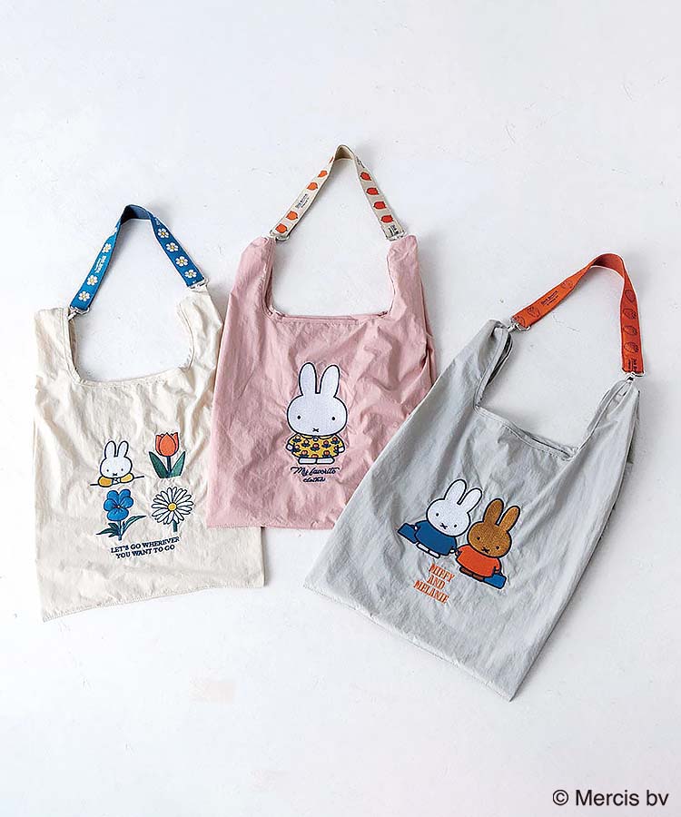 DickBrunaストラップ付きショッパーバッグ | Bleu Bleuet（ブルー