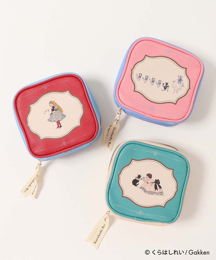 くらはしれいスクエアポーチ | Bleu Bleuet（ブルーブルーエ）公式通販