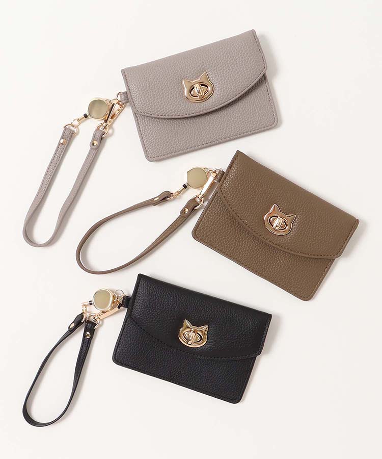 catツイストロックパスケース | Bleu Bleuet（ブルーブルーエ）公式通販