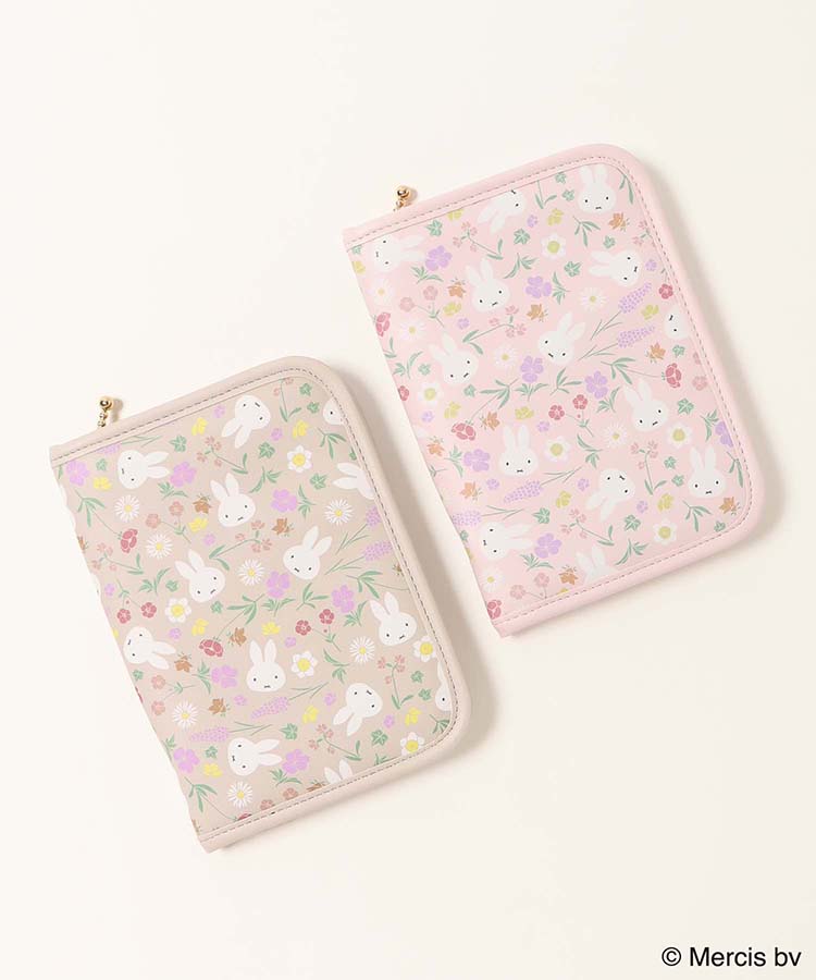 WEB限定】MIFFY Floral pattern マルチケース | Bleu Bleuet（ブルー
