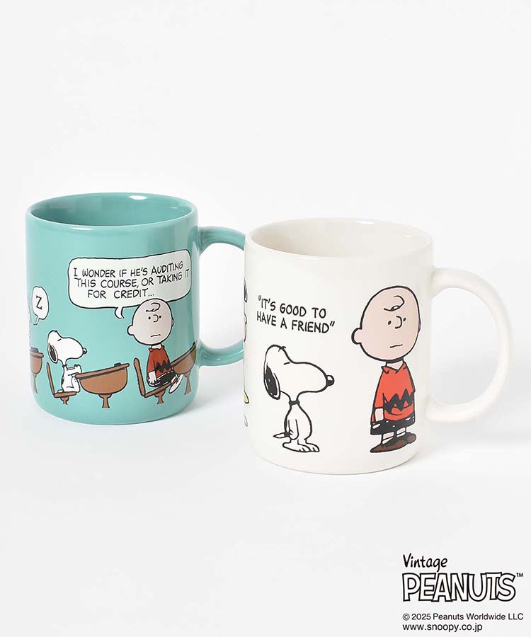 PEANUTS磁器マグカップ | Bleu Bleuet（ブルーブルーエ）公式通販