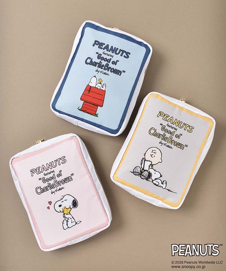PEANUTS コミック型ポーチ | Bleu Bleuet（ブルーブルーエ）公式通販