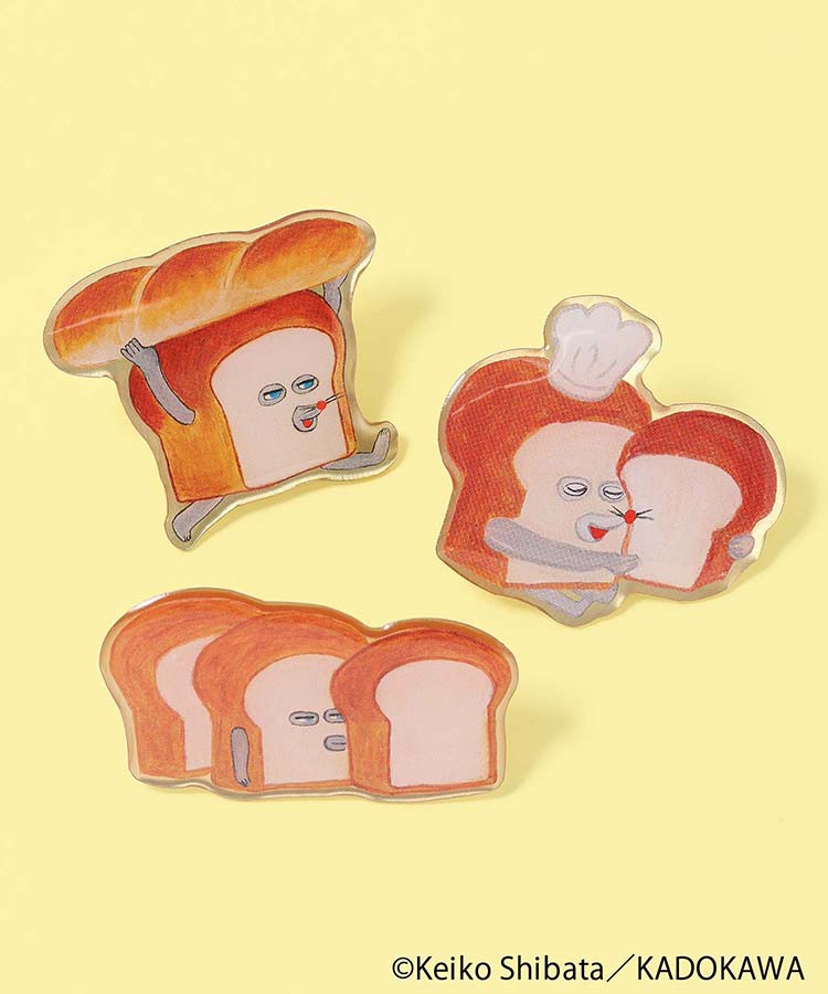 パンどろぼうピンバッジ | Bleu Bleuet（ブルーブルーエ）公式通販