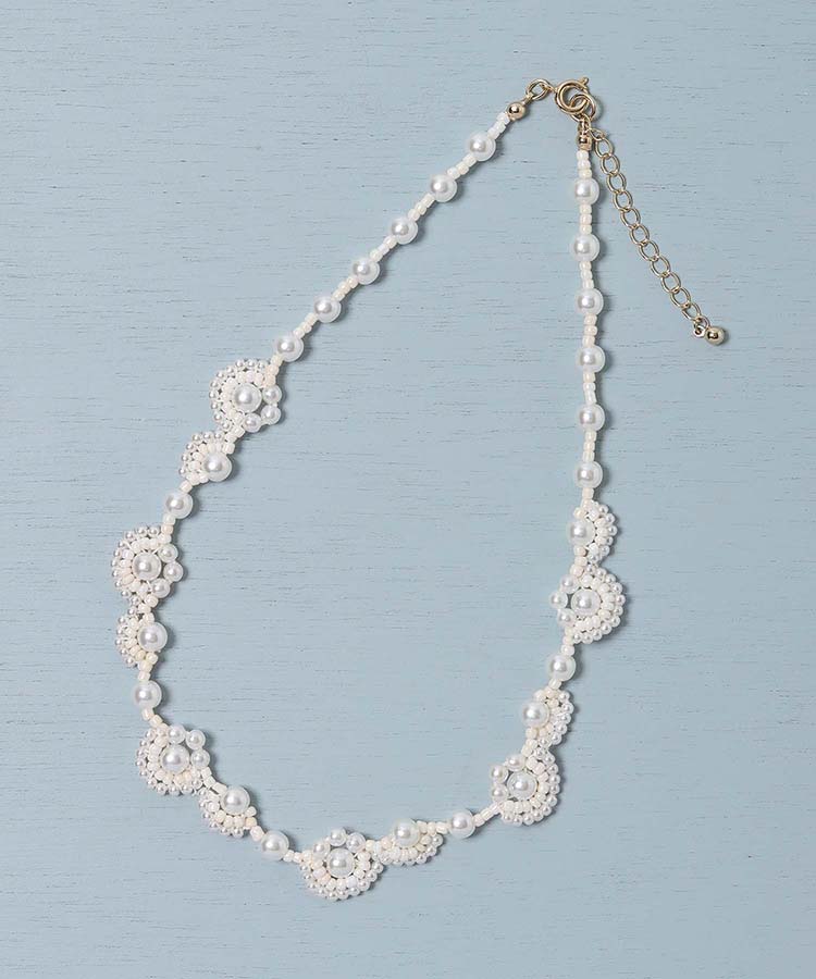 レースパールネックレス | Bleu Bleuet（ブルーブルーエ）公式通販