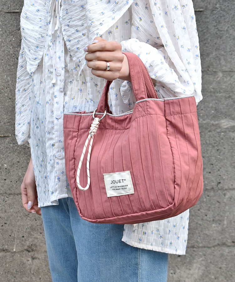 ループチャーム付き軽量トート | Bleu Bleuet（ブルーブルーエ）公式通販