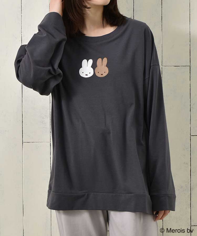 ミッフィーミニ裏毛ルームウェア上下セット | Bleu Bleuet（ブルー