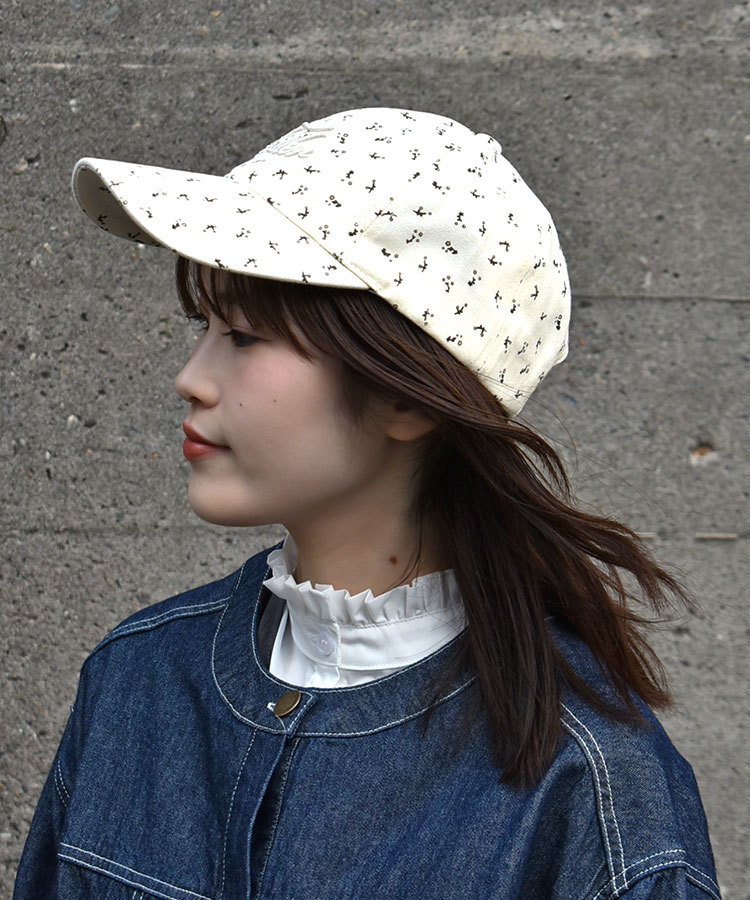 フラワー刺繍キャップ | Bleu Bleuet（ブルーブルーエ）公式通販